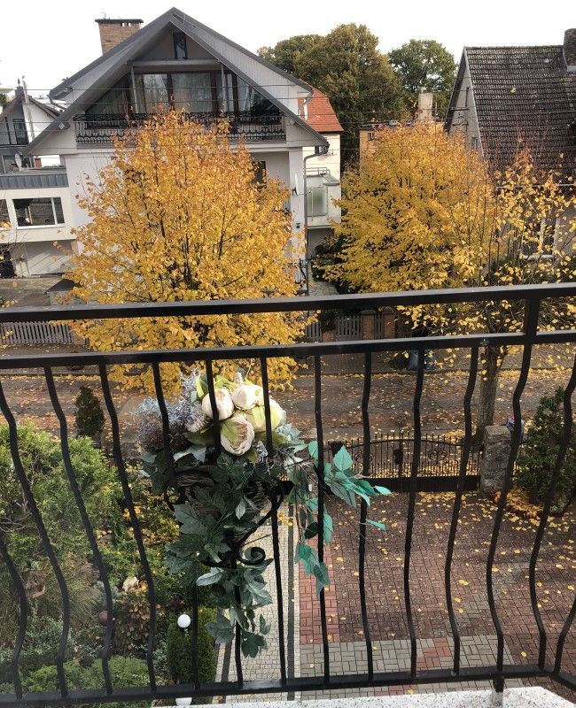 Widok z balkonu pokoju dwuosobowego